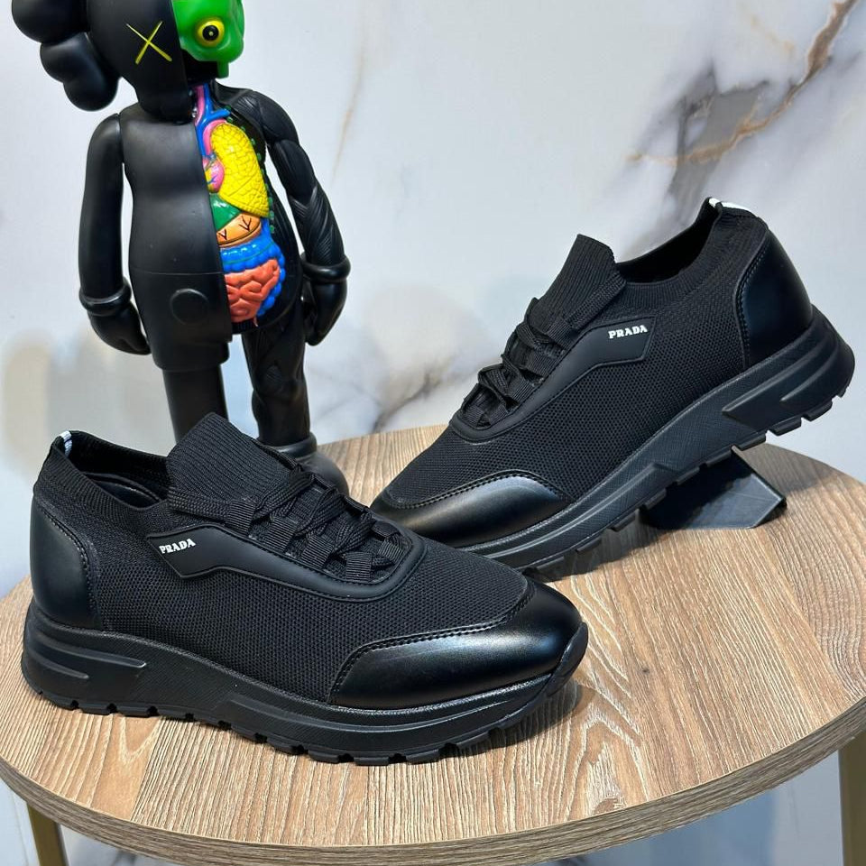 Prada Technical Knit Sneakers