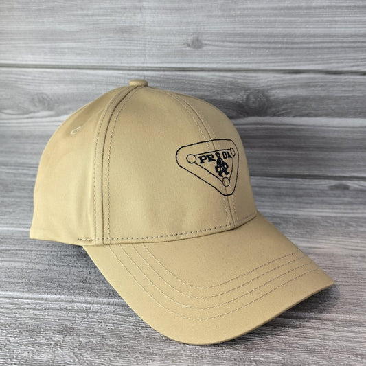 Prada Embroidered Logo Baseball Cap