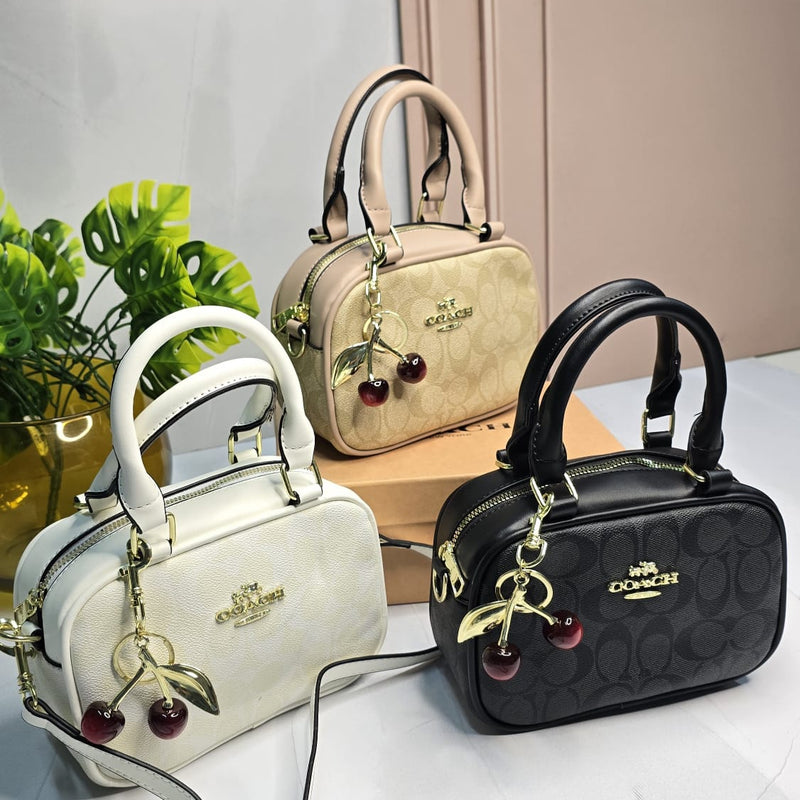 Coach Rowan Satchel Cherry Edition