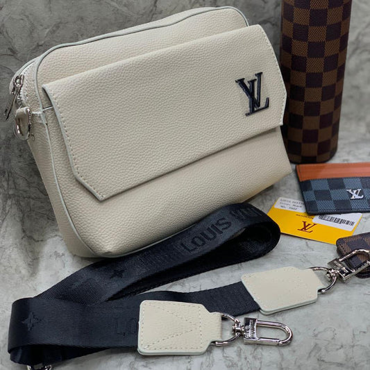 Louis Vuitton Messenger Grained Leather